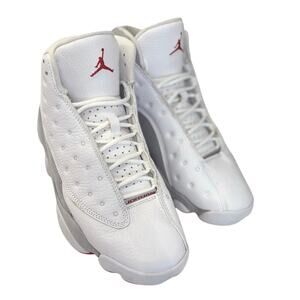 Air Jordan 13 Retro Gray True red sneaker size 9.5 Men Athletic streetwear clean